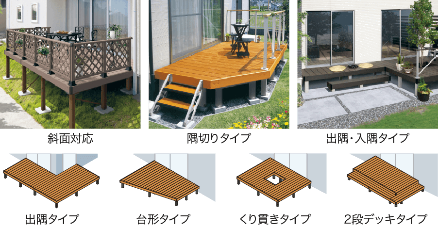 ウッドデッキ｜取手・守谷・土浦でリフォームなら幸和建築工房