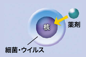 薬剤による除菌の場合｜オゾンの除菌｜ウイルス除菌サービス実施中｜取手・守谷・土浦でリフォームなら幸和建築工房